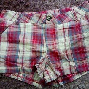 Plaid Adorable Women's Shorts